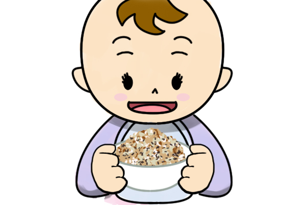雑穀米,何歳から食べれる,幼児,消化不良.1歳半